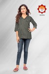 Denim Club Vol 1 By Imperia Pure Cotton Printed Tunic Ladies Top Wholesale Market In Surat